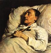 Henri Regnault Mme. Mazois ( The Artist s Great-Aunt on Her Deathbed ) Sweden oil painting reproduction